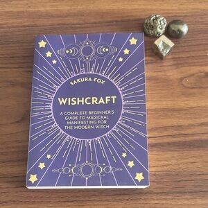 Sakura Fox "Wishcraft" Book - Purple & Gold Cover